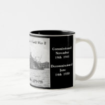 USS PRESIDENT ADAMS (APA-19) mugs