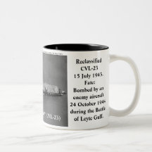 USS PRINCETON (CV/ CVL-23) COFFEE MUG