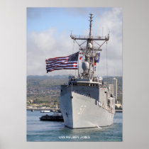 USS Reuben James Posters