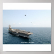 USS Ronald Reagan Poster