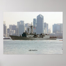 USS Thatch Posters