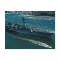 USS Tripoli", LPH 10 Helicopter assault ship Postcards