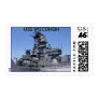 USS WISCONSIN STAMPS