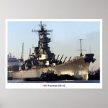 USS Wisconsin Posters
