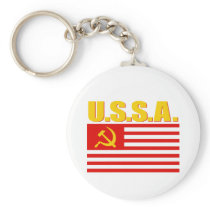USSA Flag Keychains