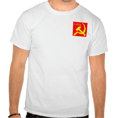 USSA flag T-shirt by BigPapaSmurf