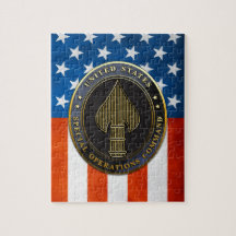 USSOCOM Emblem Jigsaw Puzzles