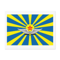USSR Airforce Flag Postcard by FlagTshirts USSR Airforce Flag Postcard
