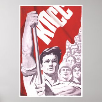 USSR CCCP Cold War Soviet Union Propaganda Posters print
