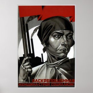 USSR CCCP Cold War Soviet Union Propaganda Posters print