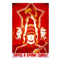 USSR CCCP Cold War Soviet Union Propaganda Posters posters