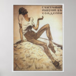 USSR CCCP Cold War Soviet Union Propaganda Posters posters