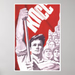 USSR CCCP Cold War Soviet Union Propaganda Posters