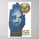 USSR CCCP Cold War Soviet Union Propaganda Posters