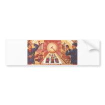 USSR CCCP Cold War Soviet Union Propaganda Posters Bumper Sticker
