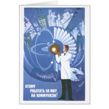 USSR CCCP Cold War Soviet Union Propaganda Posters Cards