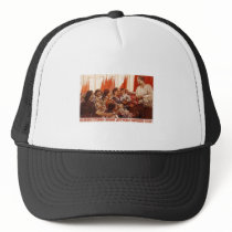 USSR CCCP Cold War Soviet Union Propaganda Posters Trucker Hat