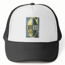 USSR CCCP Cold War Soviet Union Propaganda Posters Hats