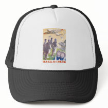 USSR CCCP Cold War Soviet Union Propaganda Posters Hat