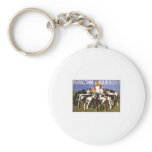 USSR CCCP Cold War Soviet Union Propaganda Posters keychains