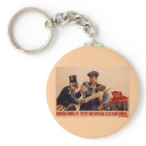 USSR CCCP Cold War Soviet Union Propaganda Posters Key Chains