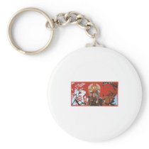 USSR CCCP Cold War Soviet Union Propaganda Posters Keychains