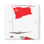 USSR CCCP Cold War Soviet Union Propaganda Posters Fridge Magnet
