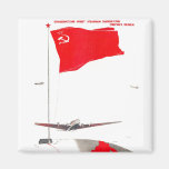 USSR CCCP Cold War Soviet Union Propaganda Posters Fridge Magnet