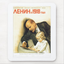 USSR CCCP Cold War Soviet Union Propaganda Posters Mousepads