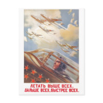 USSR CCCP Cold War Soviet Union Propaganda Posters Post Cards