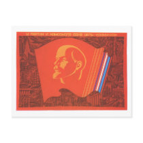 USSR CCCP Cold War Soviet Union Propaganda Posters Postcards