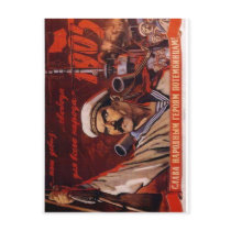 USSR CCCP Cold War Soviet Union Propaganda Posters Post Cards