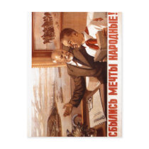 USSR CCCP Cold War Soviet Union Propaganda Posters Post Cards