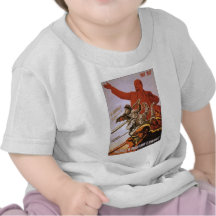 USSR CCCP Cold War Soviet Union Propaganda Posters Tees