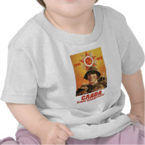 USSR CCCP Cold War Soviet Union Propaganda Posters T Shirts