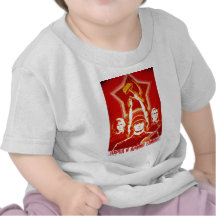 USSR CCCP Cold War Soviet Union Propaganda Posters Tshirt