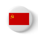 USSR Flag Pinback Buttons