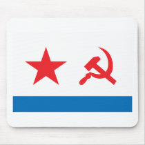 USSR Navy Jack mousepads by FlagTshirts USSR Navy Jack mousepads