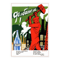 USSR Soviet Union Anti-Alcohol 1930 Posters