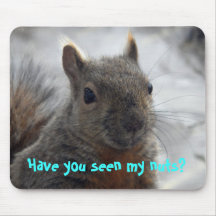 ¿Usted ha visto mis nueces? Alfombrillas De Raton