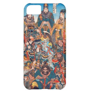 Utagawa Kuniyoshi Legendary Suikoden heroes iPhone 5C Cases