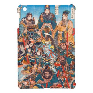 Utagawa Kuniyoshi Legendary Suikoden heroes iPad Mini Cases