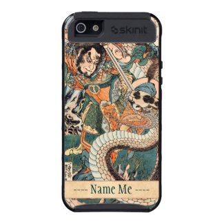 Utagawa Kuniyoshi suikoden hero fighting snake art Case For iPhone 5/5S