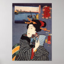 Utagawa Kuniyoshi Woman (12) Print