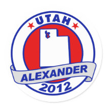 Utah Alexander stickers