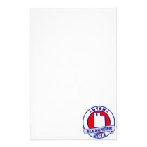 Utah Alexander stationery