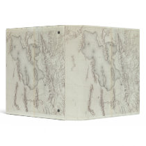 Utah Basin Topographical 3 Ring Binder