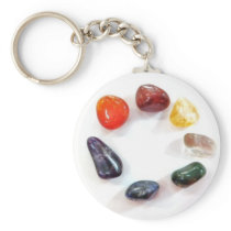 Utah Crystal Festival - Chakra Set Keychains