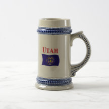 Utah Flag Coffee Mugs