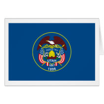 Utah Flag Greeting Card by FlagTshirts Utah Flag Greeting Card